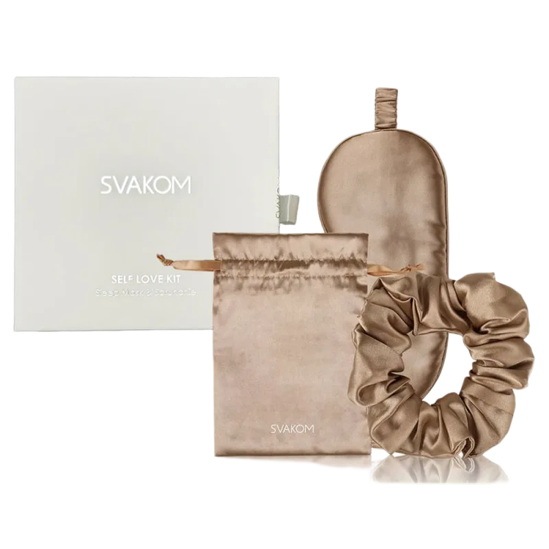 Svakom Self-Love Kit Satin Blindfold & Hair Tie Set Romantic