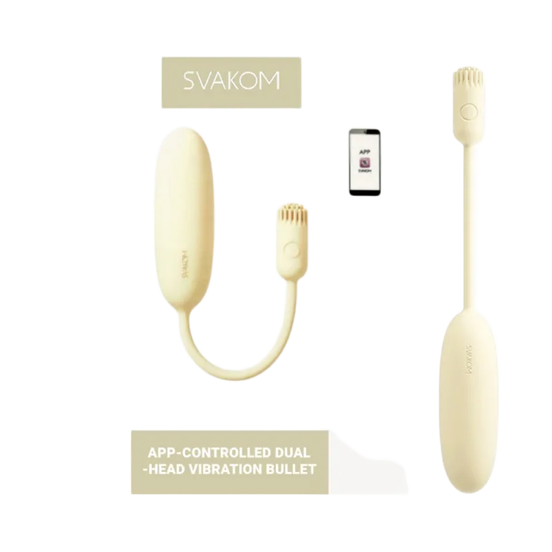 Svakom Shimmer App-Controlled Dual Motor Mini Love Egg