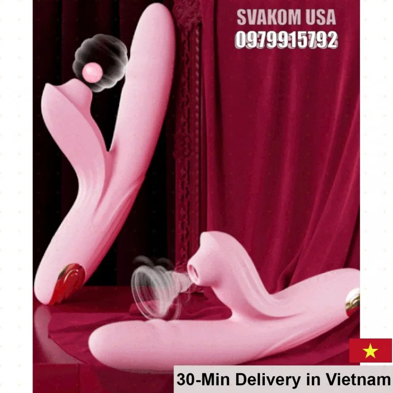 Svakom SHP1090 Heated Suction Thrusting Vibrator High Pleasure Toy