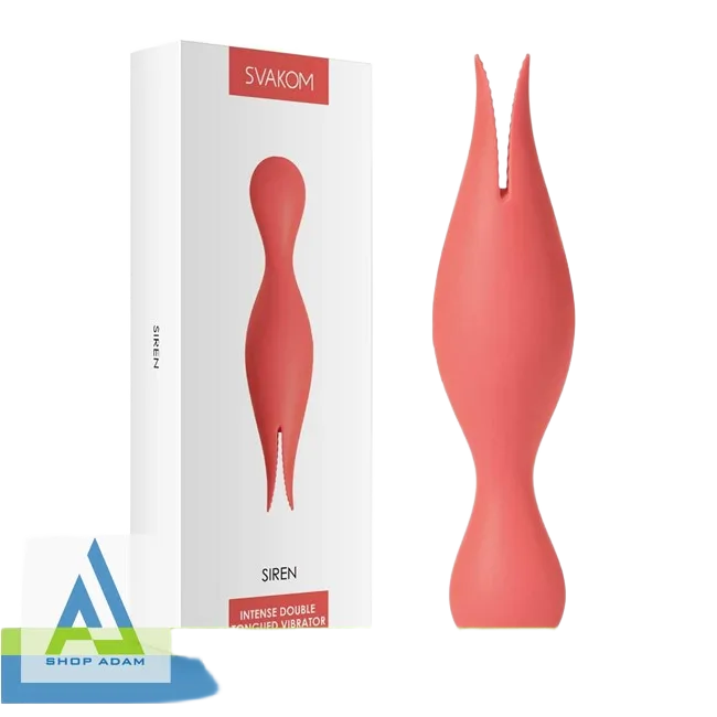 Svakom Siren Dual-Ended Female Massager Silicone 10 Modes Vibrate