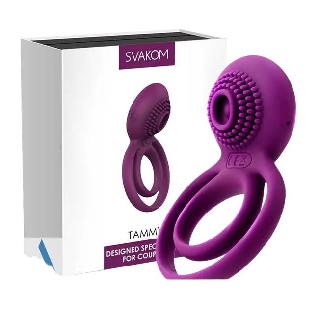 Svakom Tammy Premium Penis Ring Anti-Ejaculation Silicone