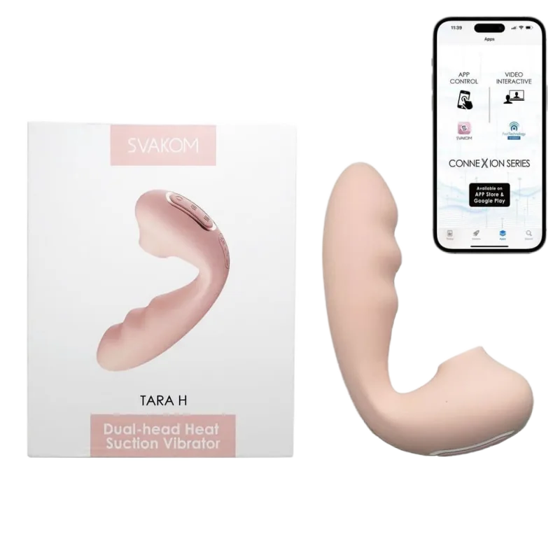 Svakom Tara H App Heated Sucking Vibrator
