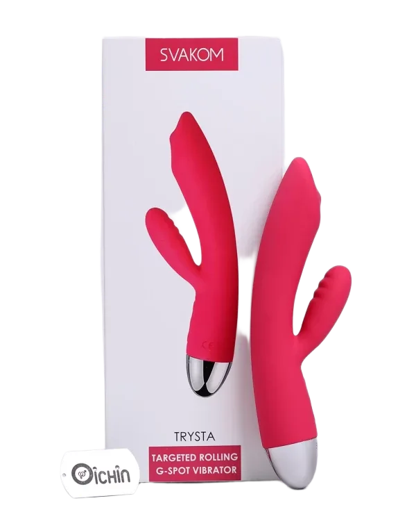Svakom Trysta G-Spot Vibrator 35 Modes Dual Motor Premium Toy