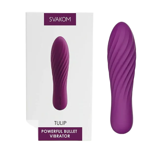 Svakom Tulip Mini Pocket-Size Vibrator 10-Mode Rechargeable