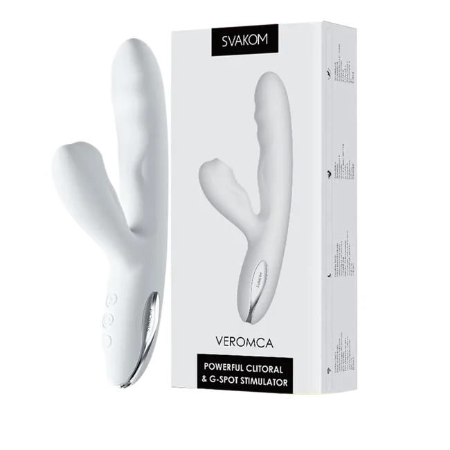 Svakom Veromca Dual-Ended Vibrator with Heating & Suction