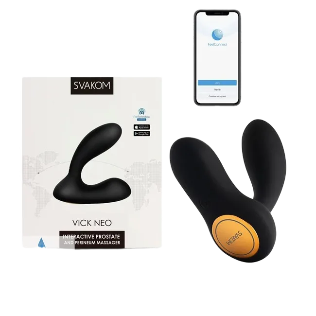 Svakom Vick Neo Internet Remote Anal & Vaginal Vibrator - App Controlled