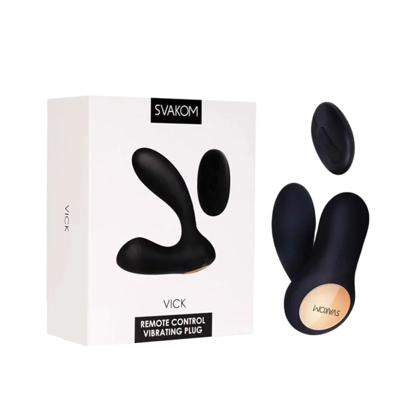 Svakom Vick Powerful Dual Motor Anal Massager Rechargeable Vibrator