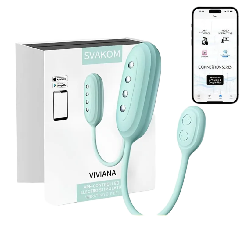 Svakom Viviana Shock Electric App-Controlled Vibrating Egg