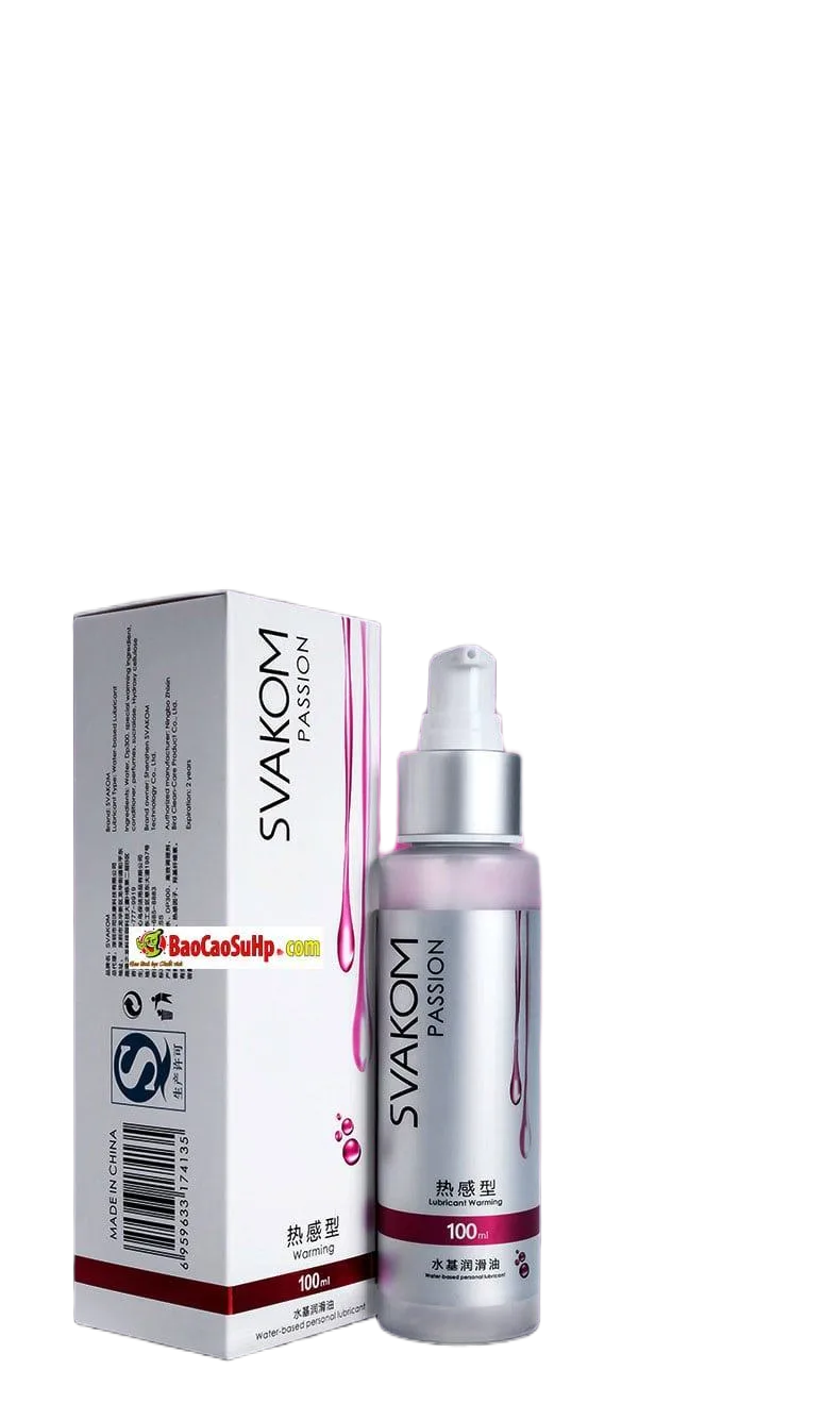 Svakom Warm Premium Silicone Heating Lubricant 60ml Intense