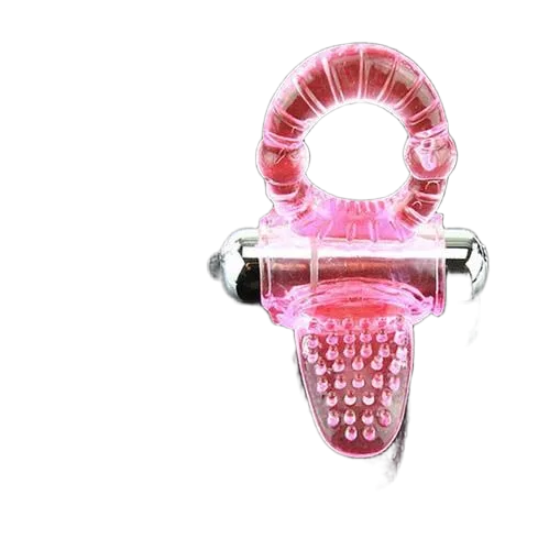 Sweet Tongue Ring G-Spot Clitoral Stimulator Silicone