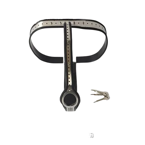 T-Shape Stainless Steel Female Chastity Belt BDSM Gear