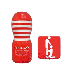 Tenga 02 High-Quality Silicone Masturbation Cup for Women
