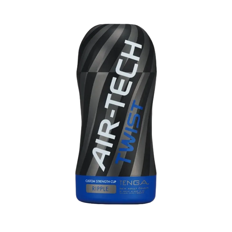 Tenga Air-Tech Twist Blue Spiral Masturbator Realistic Feel