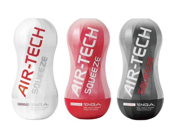 Tenga AirTech Queeze Japanese Premium Soft Silicone Cup