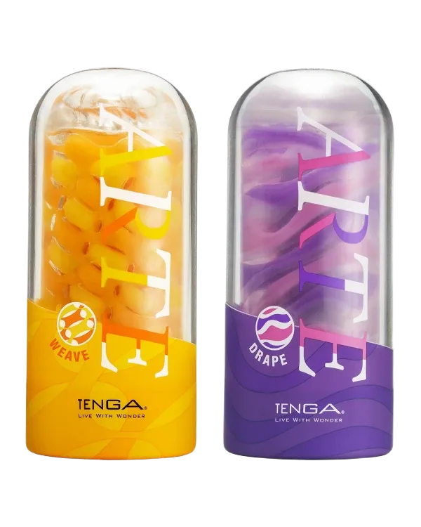 Tenga Arte Weave Drape Soft Comfortable Male Pleasure Toy Design