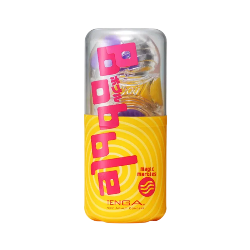 Tenga Bobble Magic Marbles Silicone Textured Male Masturbator
