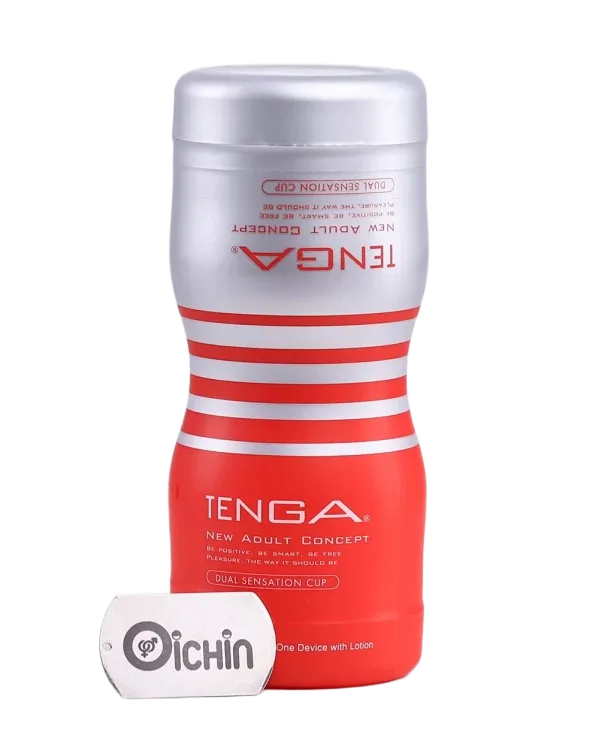 Tenga Double Hole Dual-Ended Masturbation Cup Sealed Authentic