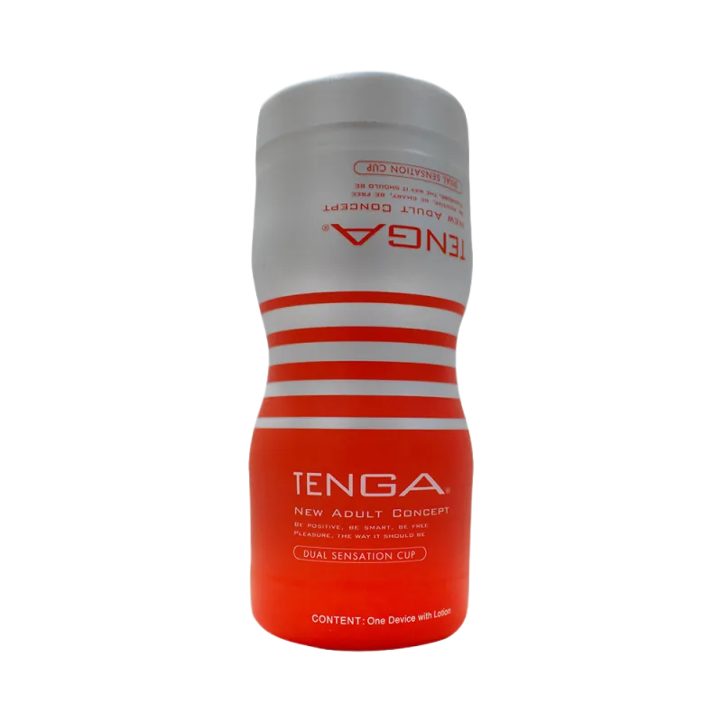 Tenga Dual Sensation Cup Double-Ended Male Masturbation Sleeve