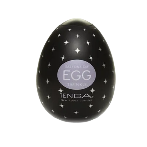 Tenga Egg Black Japanese Masturbation Toy Silicone Safe