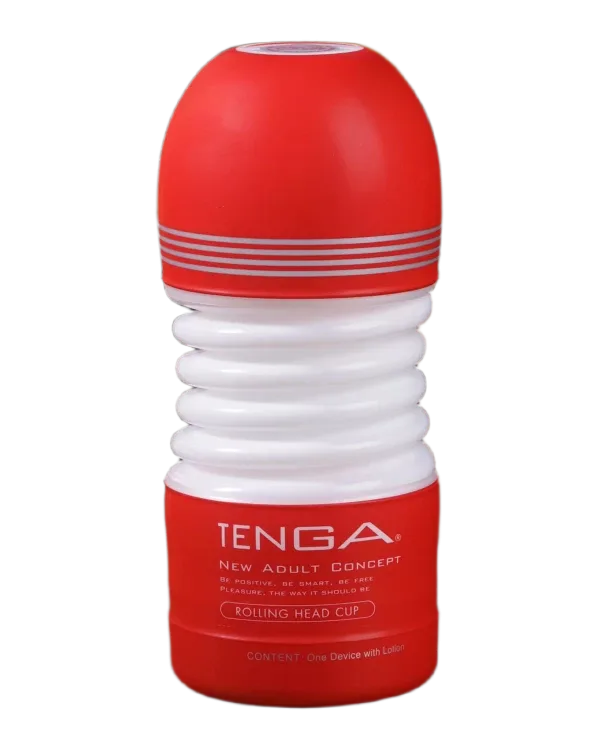 Tenga Rolling Head Cup Flexible Spiral Male Masturbation Sleeve
