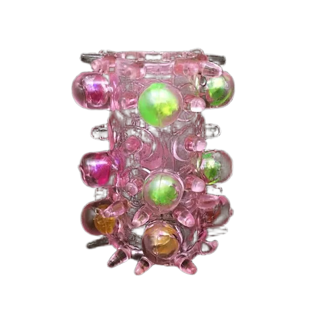 Textured Bi-Bead Stimulating Condom Enhance Female Pleasure