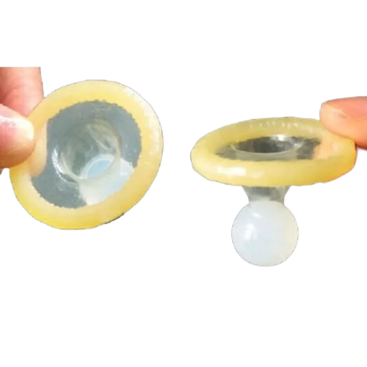 Textured Condom with Large Beads for Unique Sensation 2 pcs