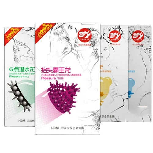 Textured Ribbed Spike Condoms for Intense Pleasure