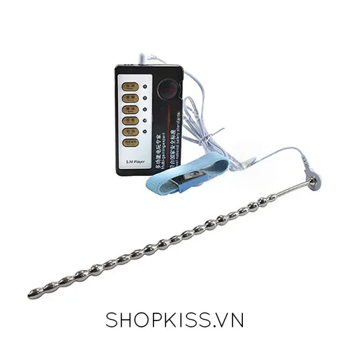 Electric Urethral Stimulator Metal Rechargeable Sextoy — photo 2