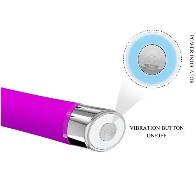 Multi-Frequency Silicone G-Spot Vibrator Double Pleasure Tool — photo 2