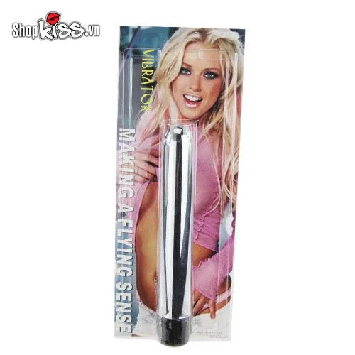 MS27B Silver Coated Mini Vaginal Vibrator G Spot Stimulator — photo 4