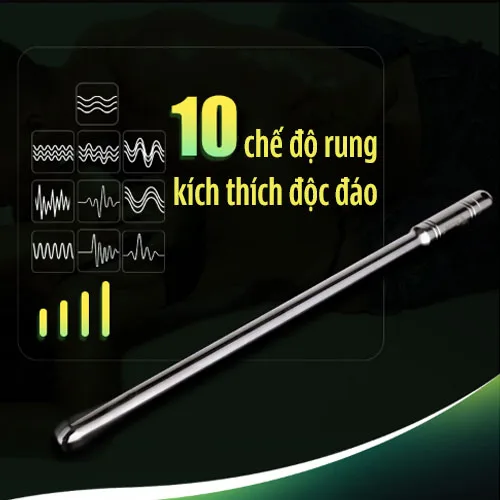 10 Mode Remote Control Urethral Stimulation Rod — photo 3