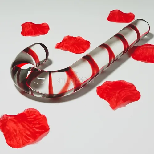 Smooth Glass Anal Stimulator 20cm Stress Relief Toy — photo 4