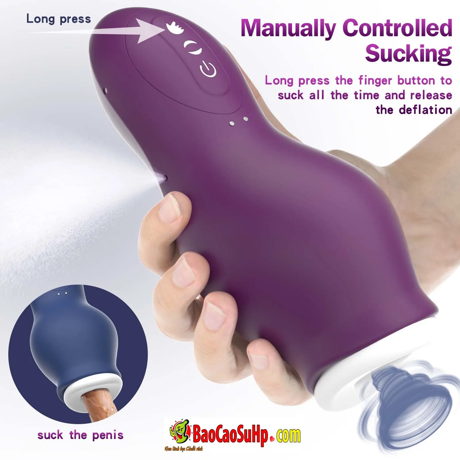 Black Dragon Compact Male Masturbator & Penis Exerciser — photo 2