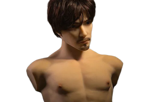 Thomas Male Half Body Sex Doll TPE Realistic Skin