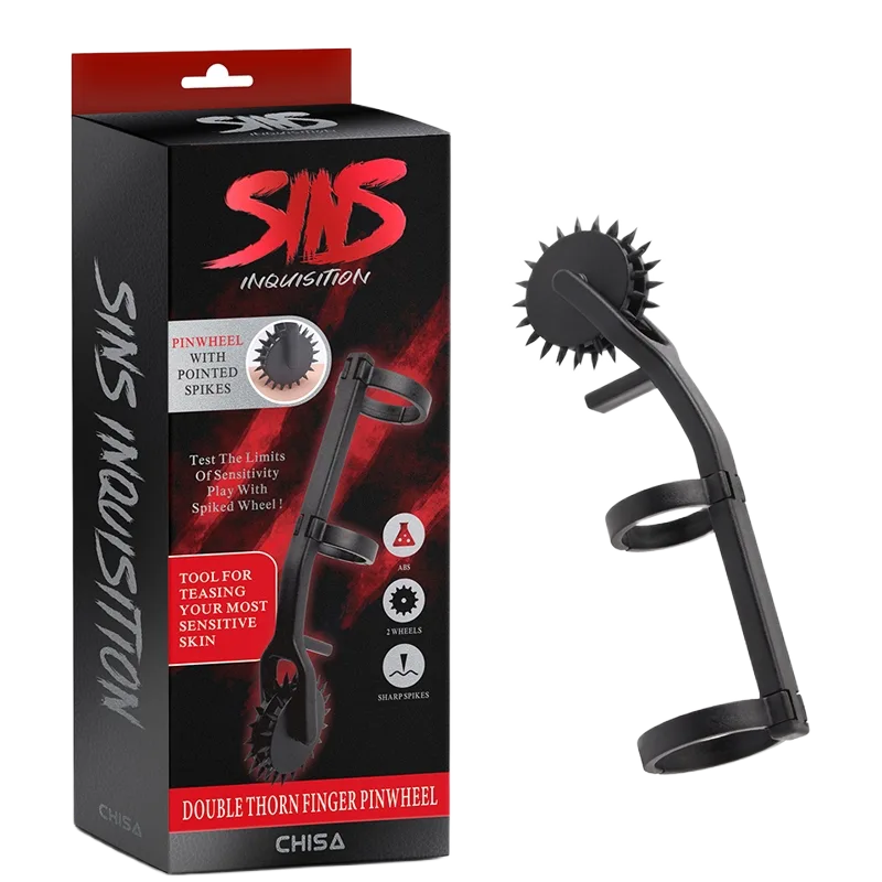 Thorn Finger Pinwheel Rolling Spike Stimulation Toy