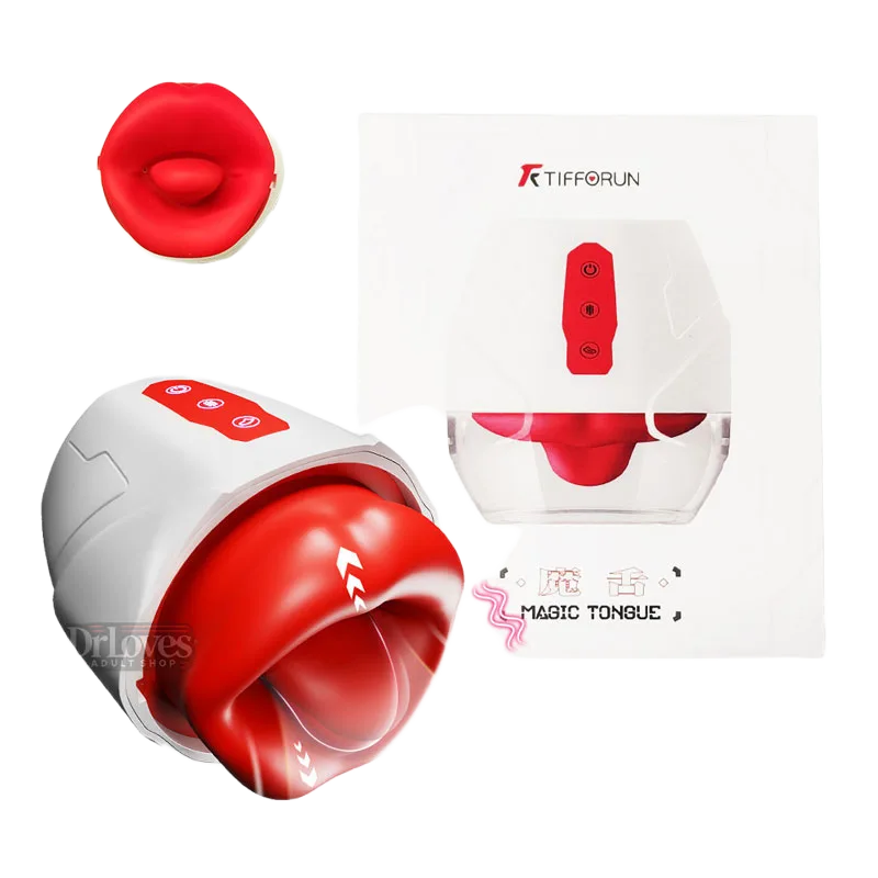 TIFFORUN Magic Tongue 4in1 Licking Vibrator with Sound Sensor