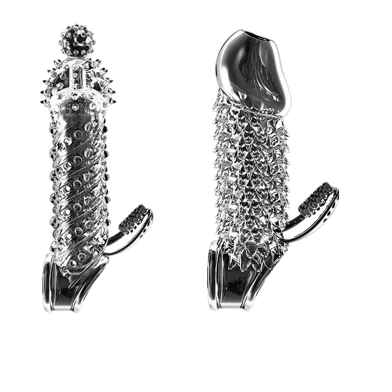 Tiger Leopard Textured Donden Open Tip Condom Boost Sensation