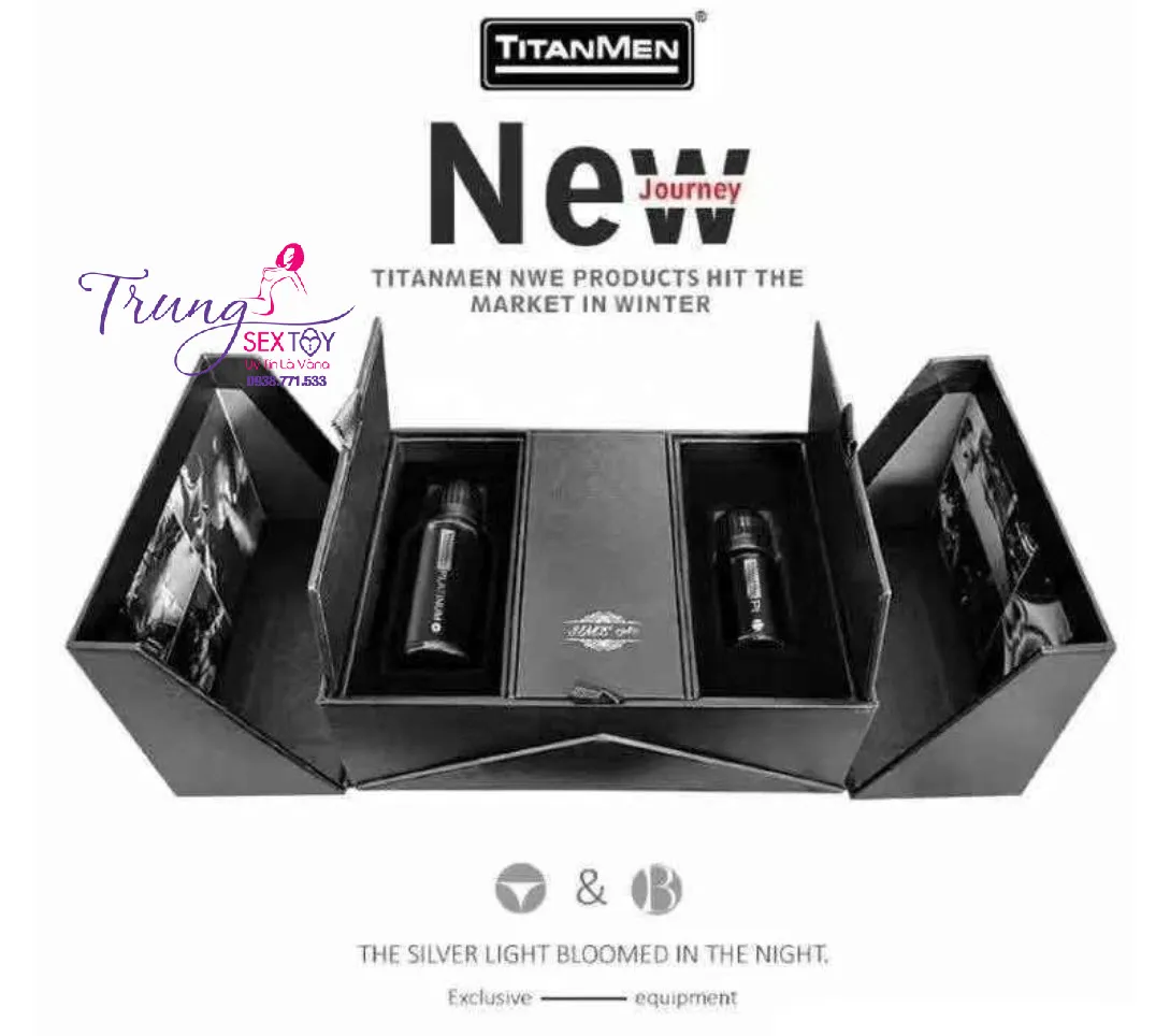 TitanMen Platinum Edition Popper Set 40ml & 15ml — photo 3