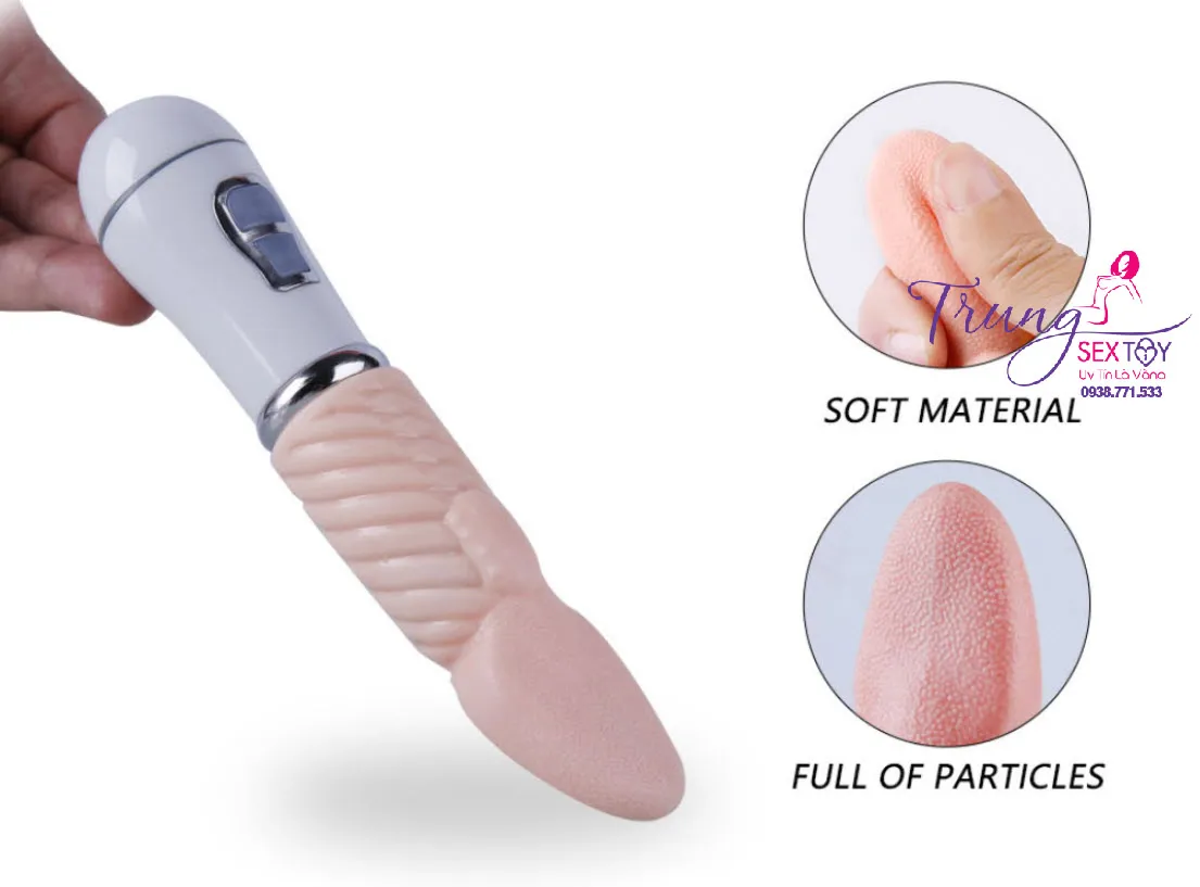 Tongue Mini 10-Speed USB Rechargeable G-Spot Licking Vibrator — photo 3