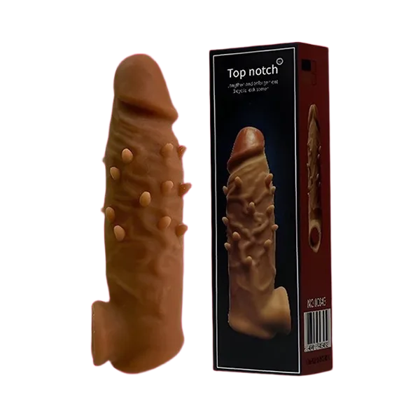 Top Notch Soft Ribbed Extension Condom