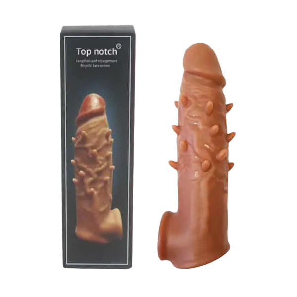 Top Notch Soft Textured Penis Extension G-Spot Stimulator