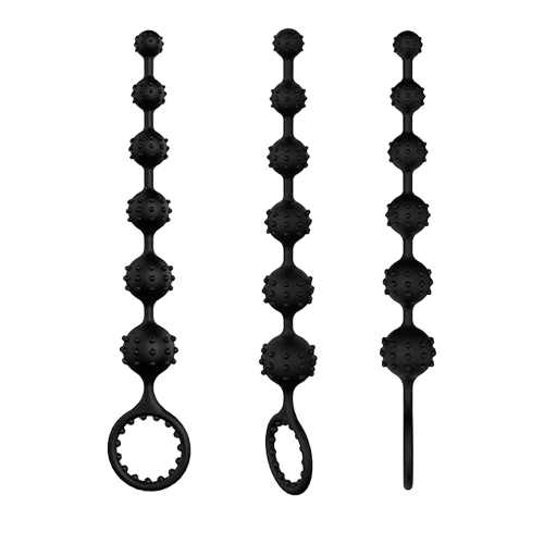 TOTO Anal Beaded Vibrator Prostate Stimulator