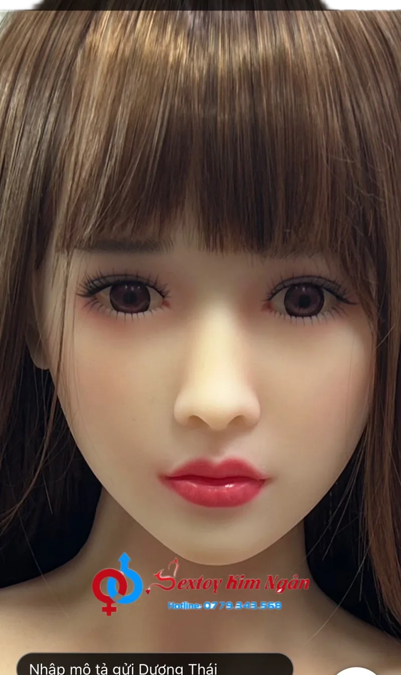 TPE Doll Head 11 with Wig Accessory Premium Quality