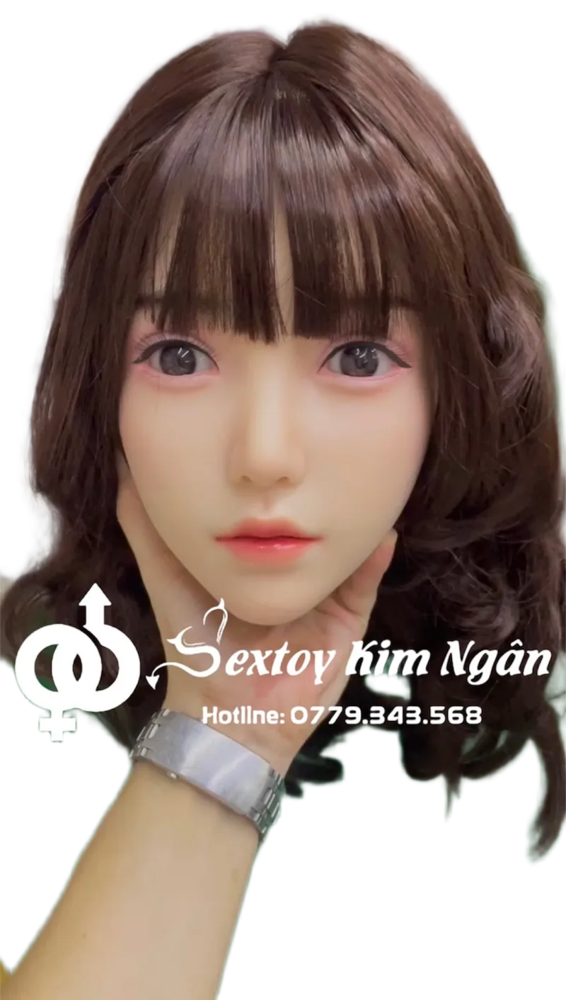 TPE Doll Head B03 Hair Implant High Quality Silicone