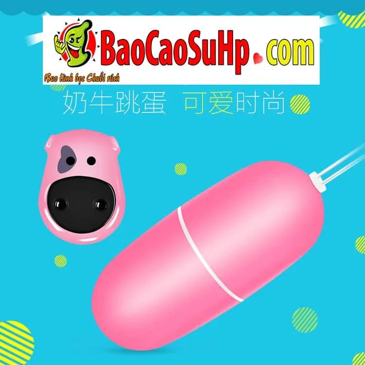 Remote controlled Cow smiling vibrating egg playful toy — photo 2