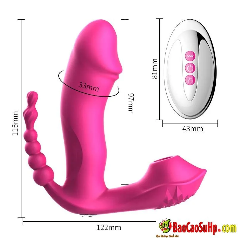 Fox M6 Remote Heating Vibrating Panty Egg for Women — photo 4
