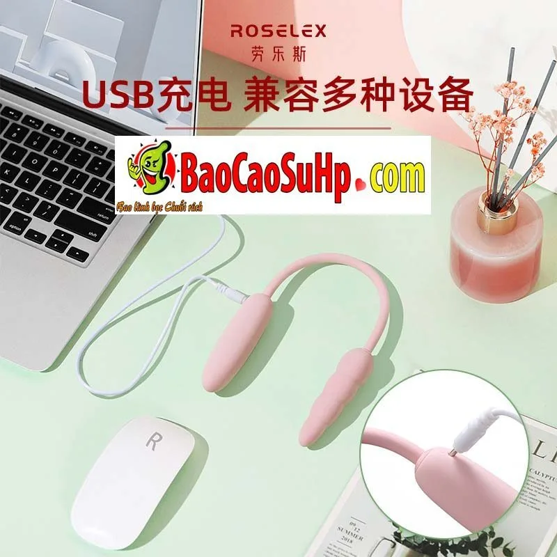 ROSELEX Lawless Roula double-ended vibrating love egg anal plug — photo 4