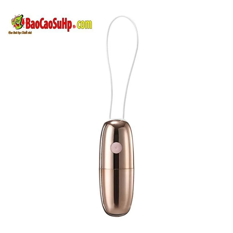 Roselex Bullet-Shaped Stainless Steel Love Egg Vibrator — photo 2