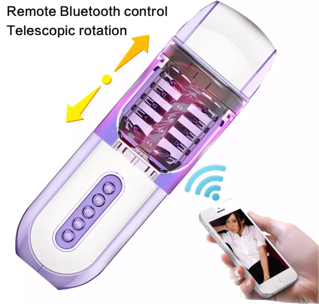 EasyLove Rotating Heated Remote Control Male Masturbator — photo 2