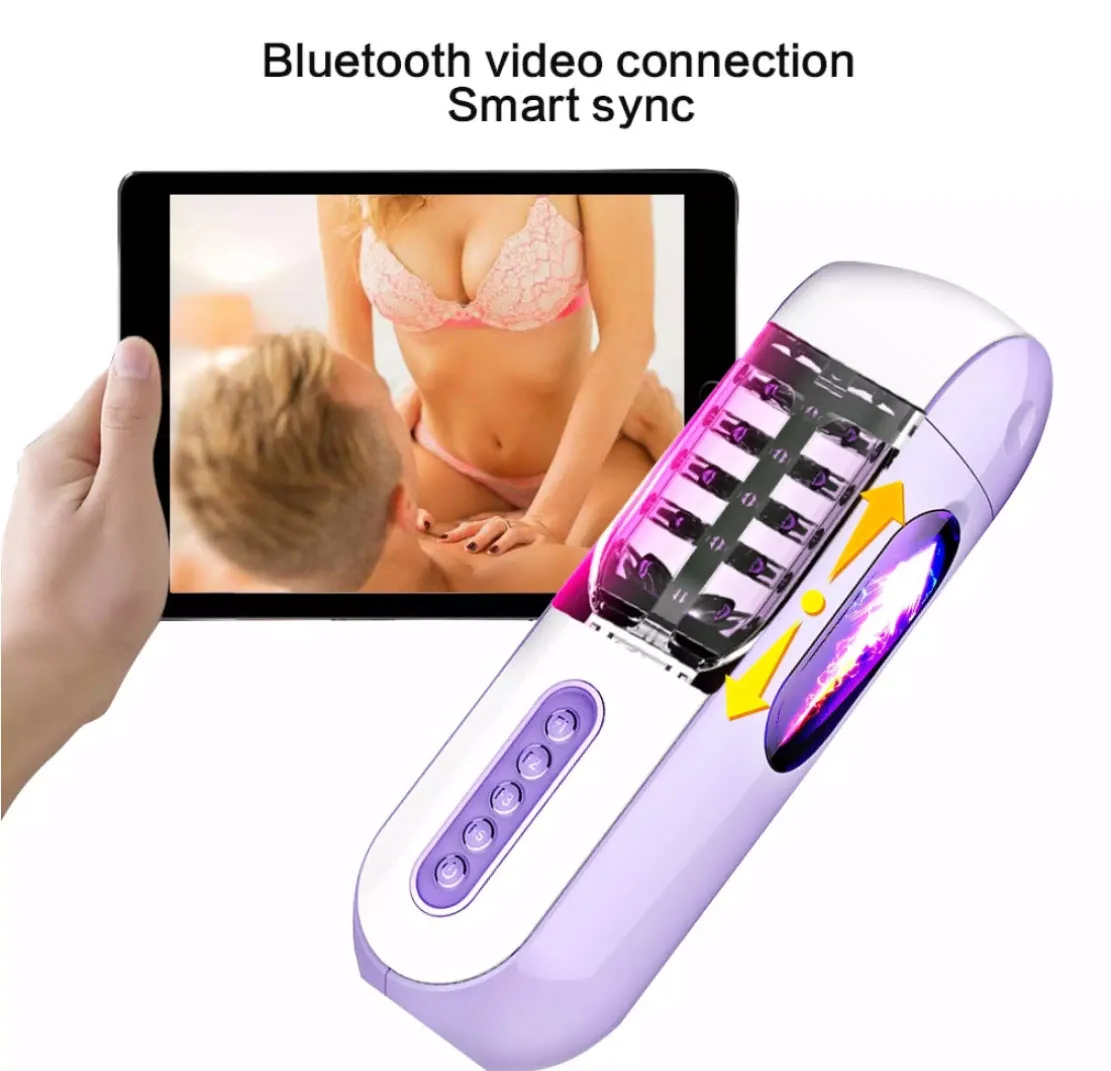 EasyLove Rotating Heated Remote Control Male Masturbator — photo 5